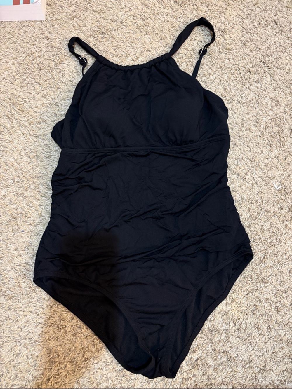 Classic BlackOne-Piece Swimsuit